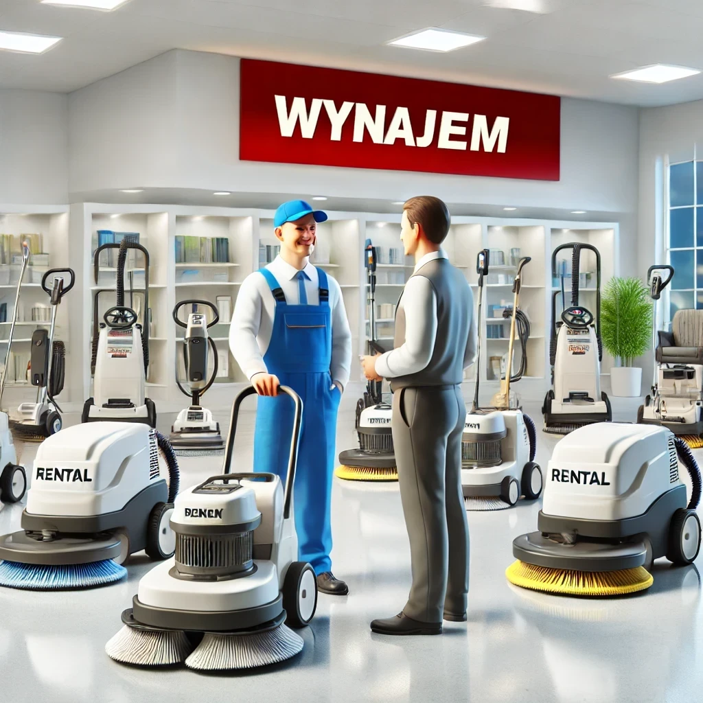 Wynajem sprzętu czyszczącego Stalowa wola anrent